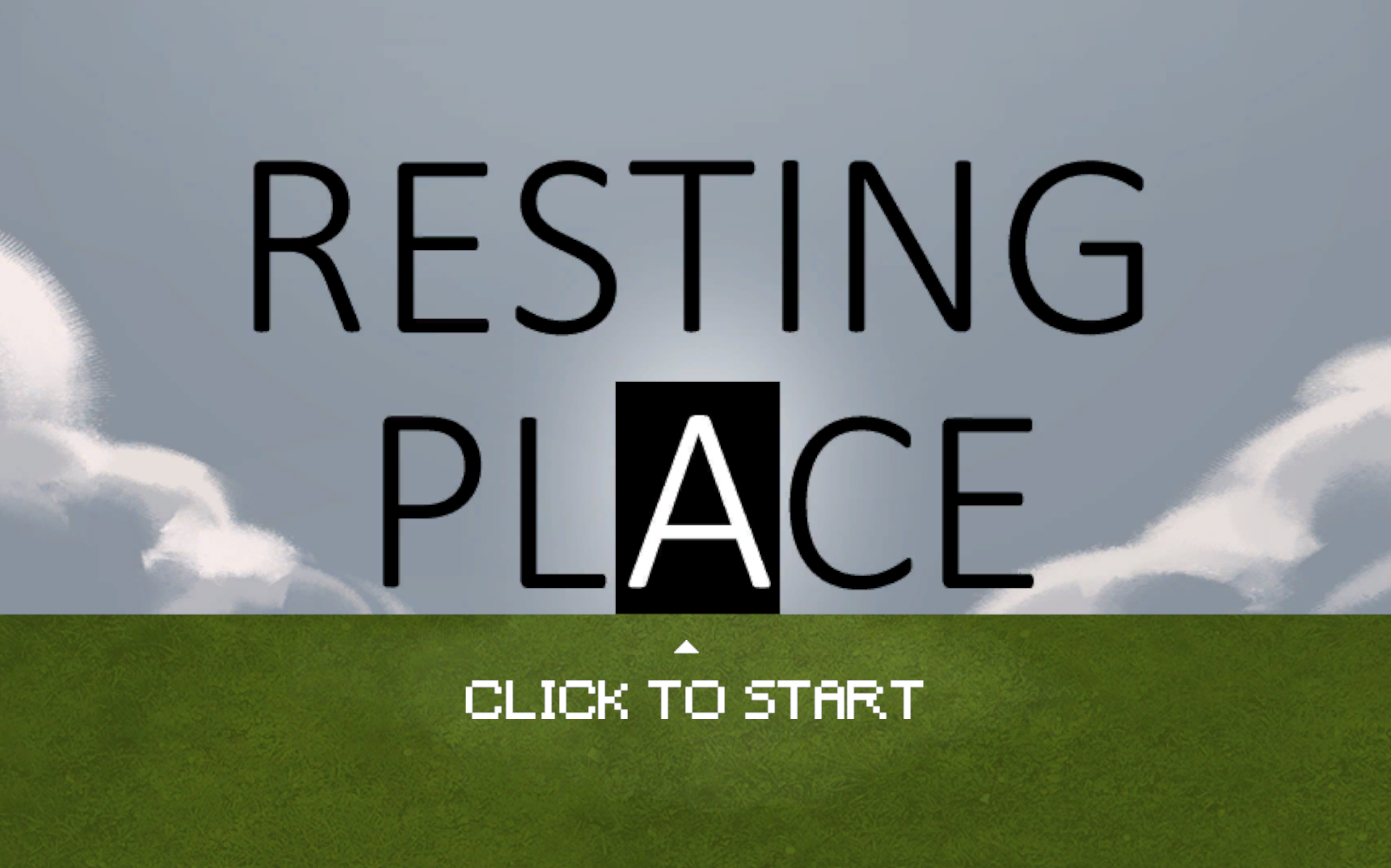 A Resting Place starting screen