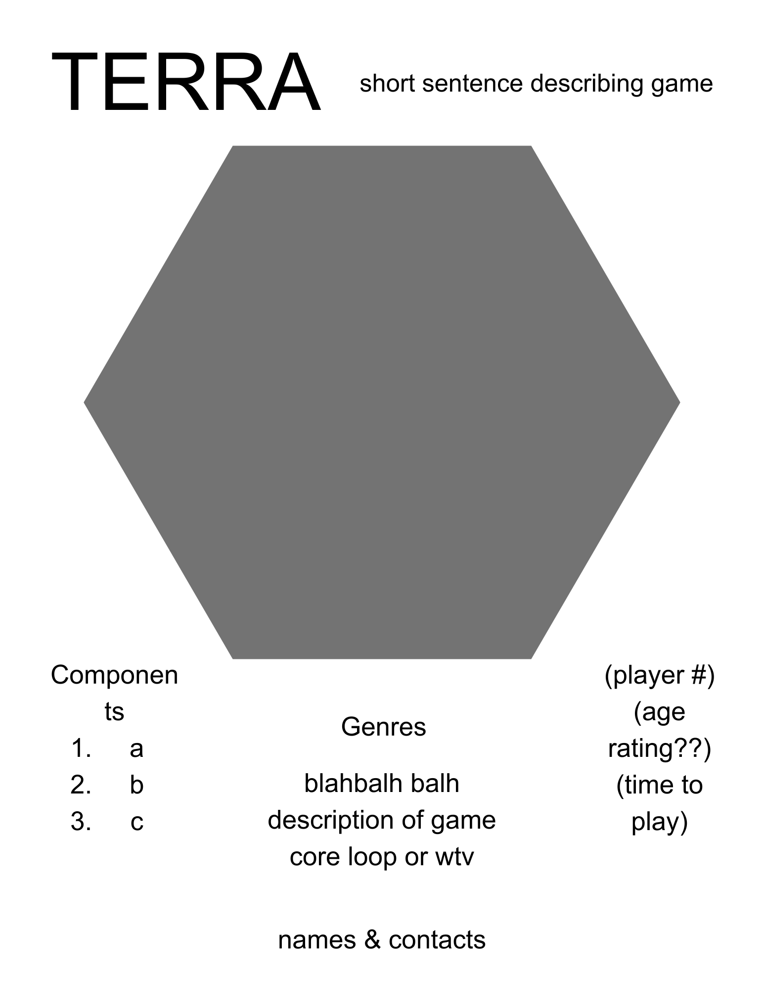 Concept Layout