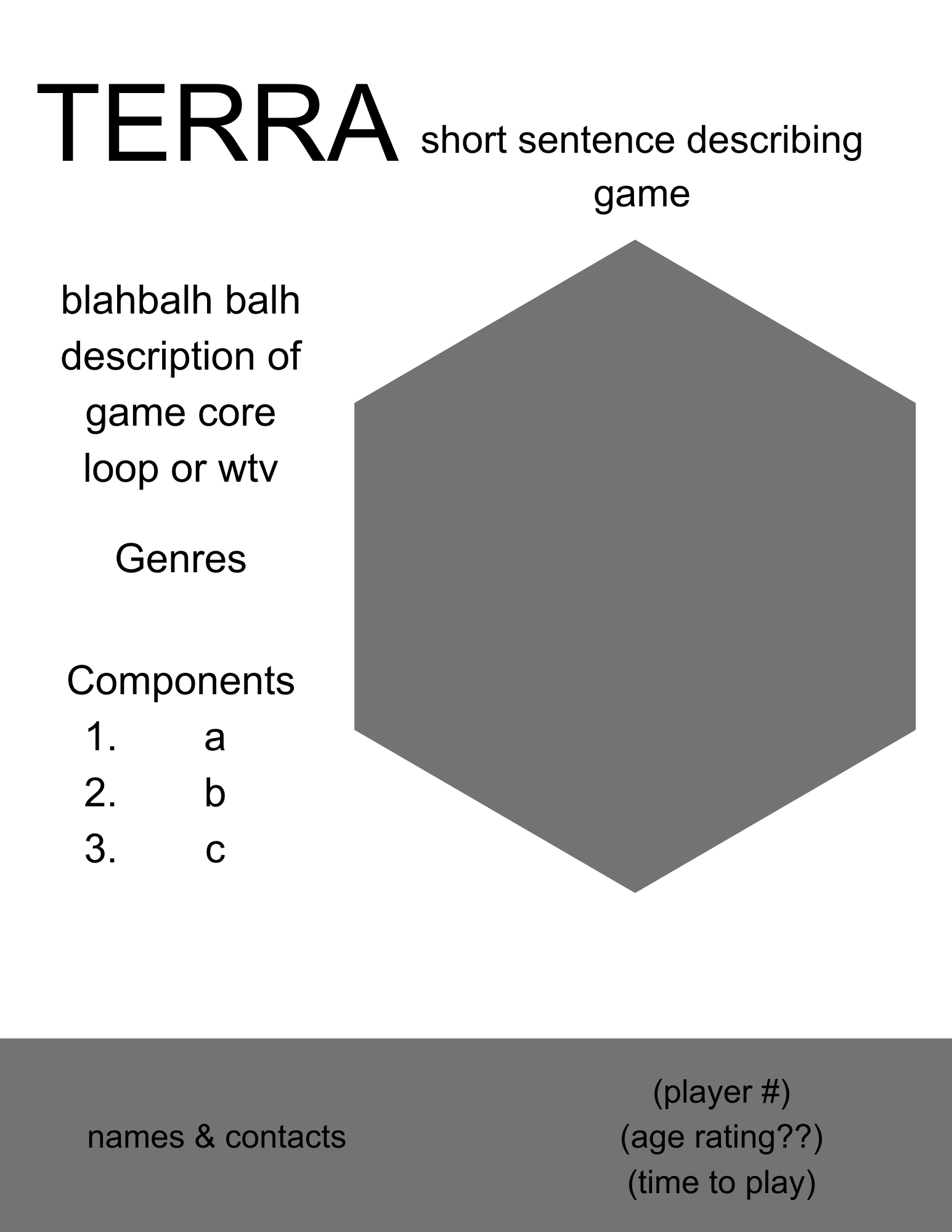 Concept Layout